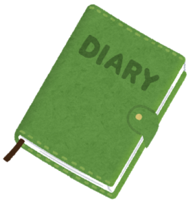 日記を書く